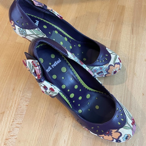 Not Rated Retro-Funky Pumps - vegan - Picture 4 of 11